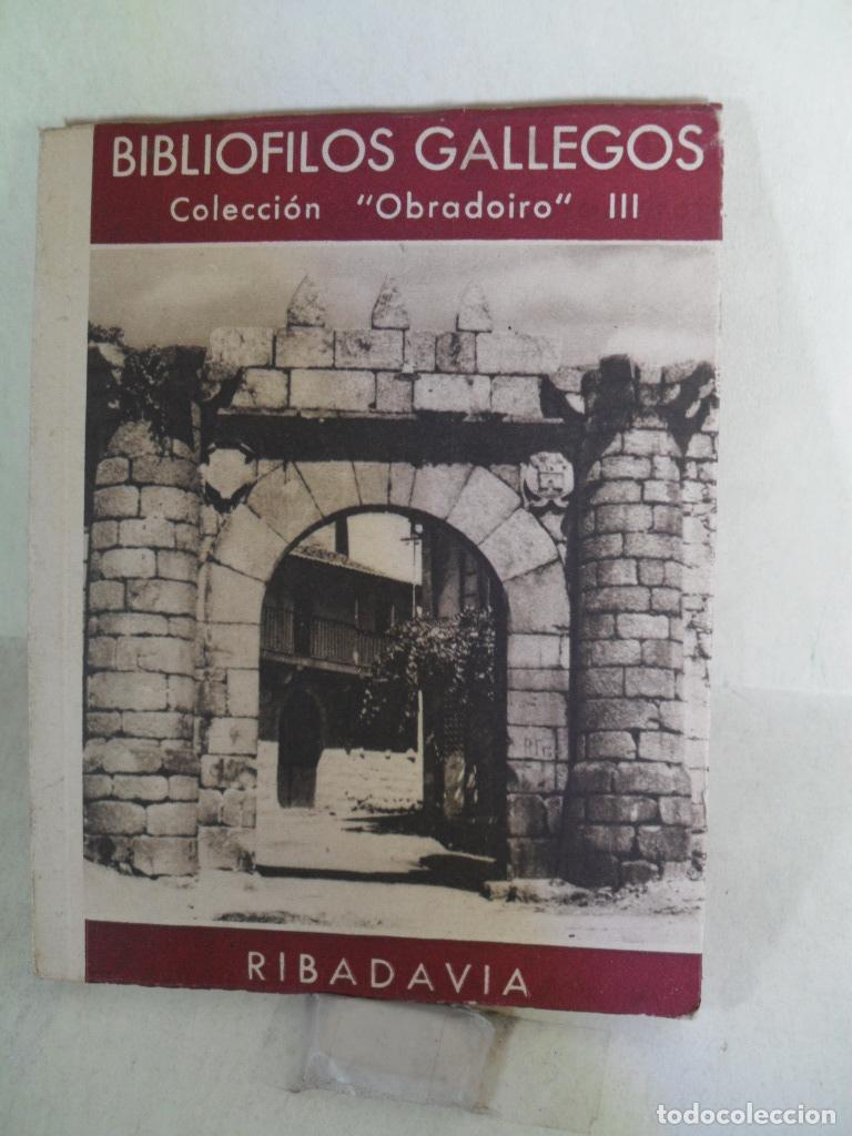 Libros: RIBADAVIA - MANUEL CHAMOSO LAMAS - Foto 1