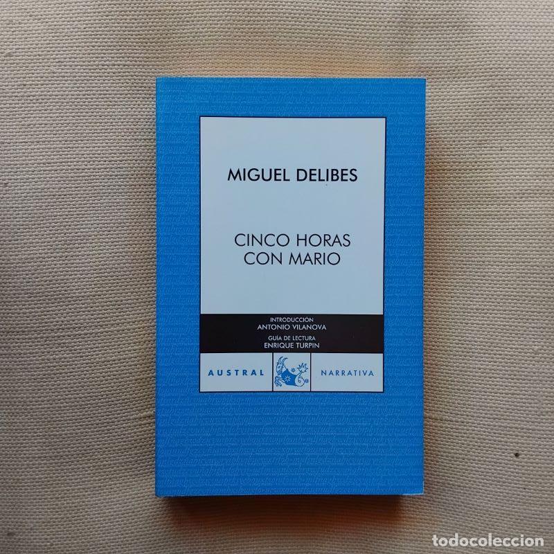 Libros: Cinco horas con - Miguel Delibes - Foto 1