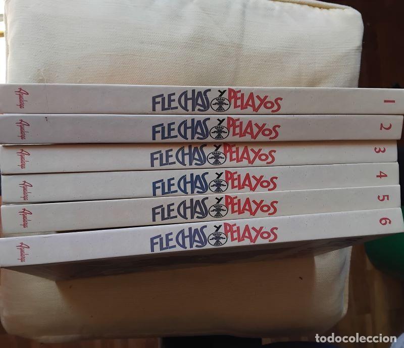 Libros: Flechas y Pelayos (6 tomos) - Foto 1
