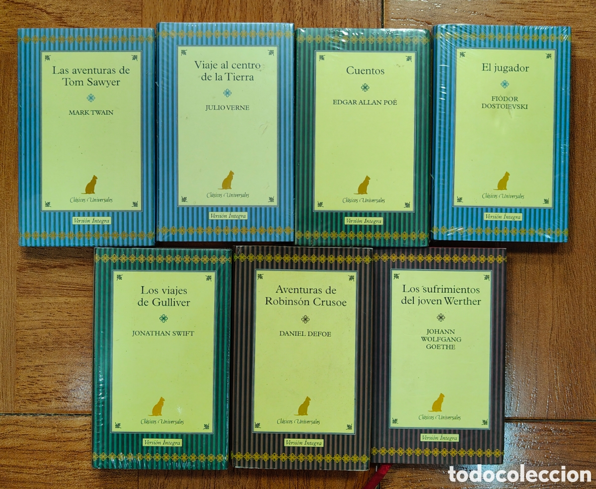 Libros: Cl&aacute;sicos Universales � 8 Libros � PMI � Precintados � Versi&oacute;n &Iacute;ntegra - VV. AA. - Foto 5