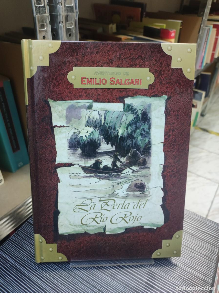 Libros: LA PERLA DEL RIO ROJO EMILIO SALGARI - Foto 1
