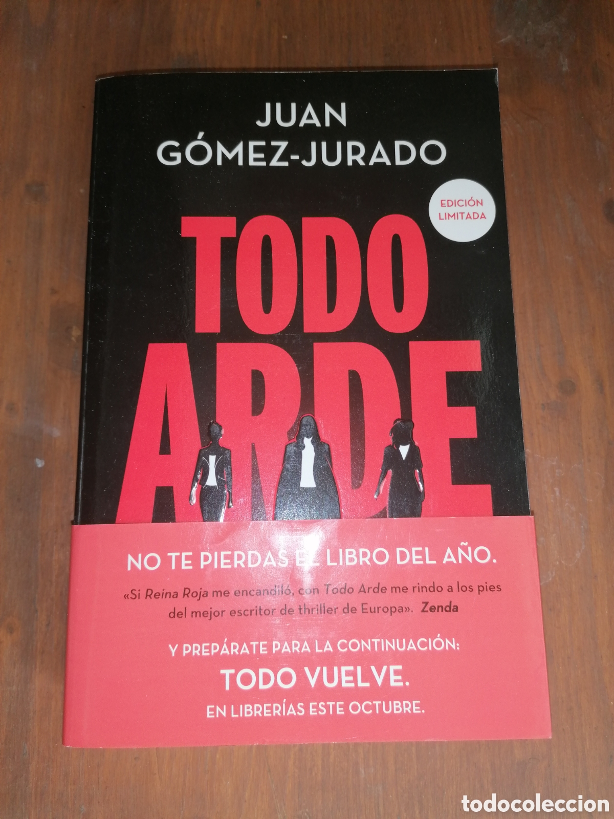 Libros: Juan G&oacute;mez Jurado - Todo arde - Foto 1