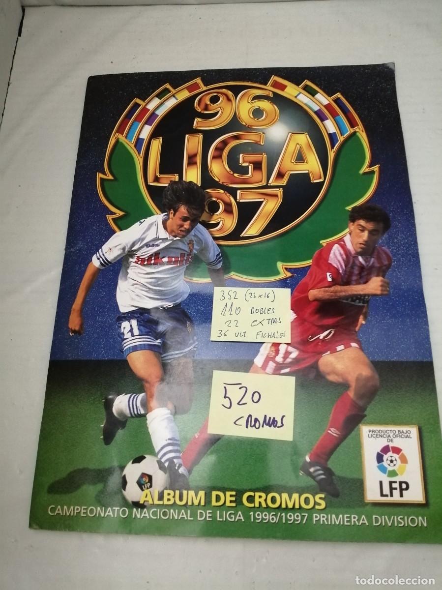 books: &Aacute;lbum con 520 cromos Liga 1996-1997, de Ediciones Este