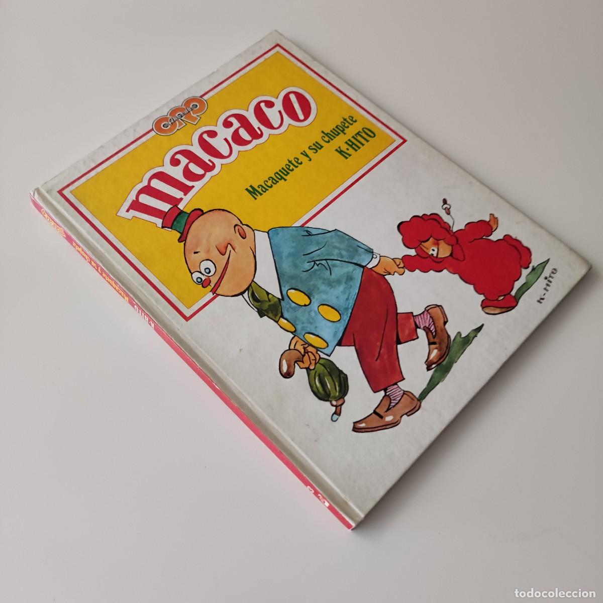 Libros: Macaco. Macaquete y su chupete. K-Hito 1974