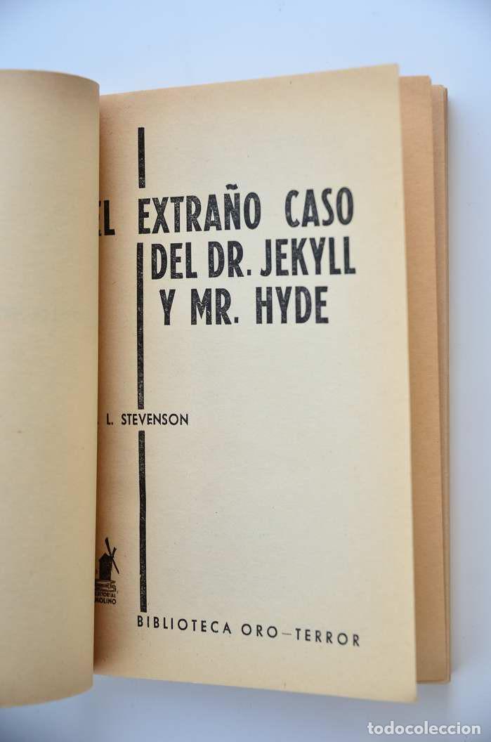 Libros: El extra&ntilde;o caso del Dr. Jekyll y Mr. Hyde - STEVENSON, Robert L. - Foto 2