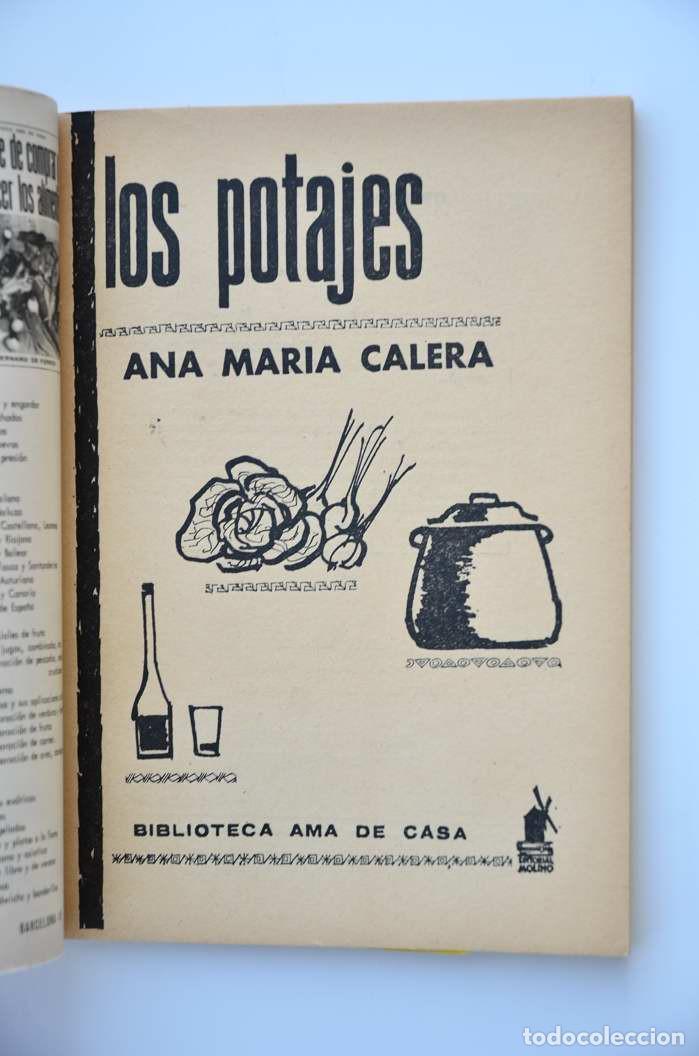 Libros: Los potajes - CALERA, Ana Mar&iacute;a - Foto 2