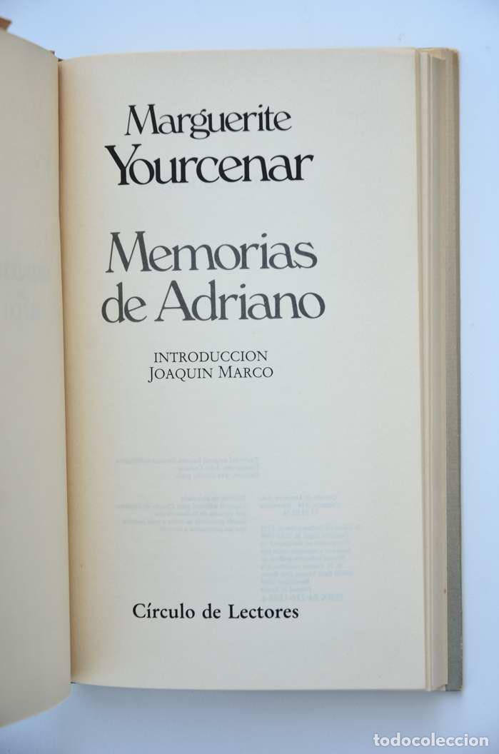Libros: Memorias de Adriano - YOURCENAR, Marguerite - Foto 3