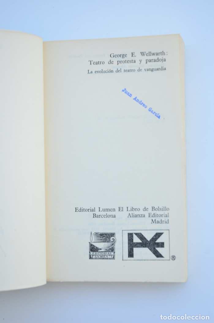 Libros: Teatro de protesta - WELLWARTH, George - Foto 2