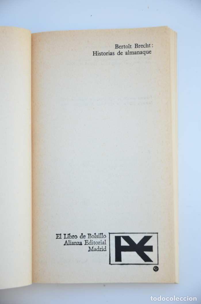Libros: Historias de Almanaque - BRECHT, Beltrolt - Foto 2