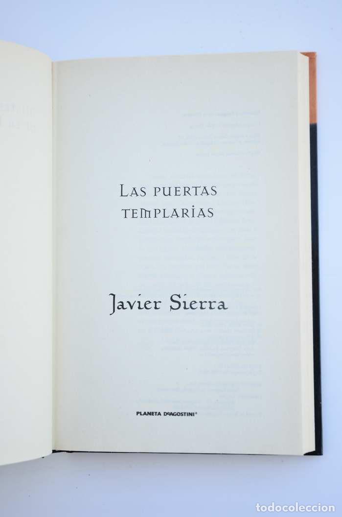 Libros: Las puertas templarias - SIERRA, Javier - Foto 2