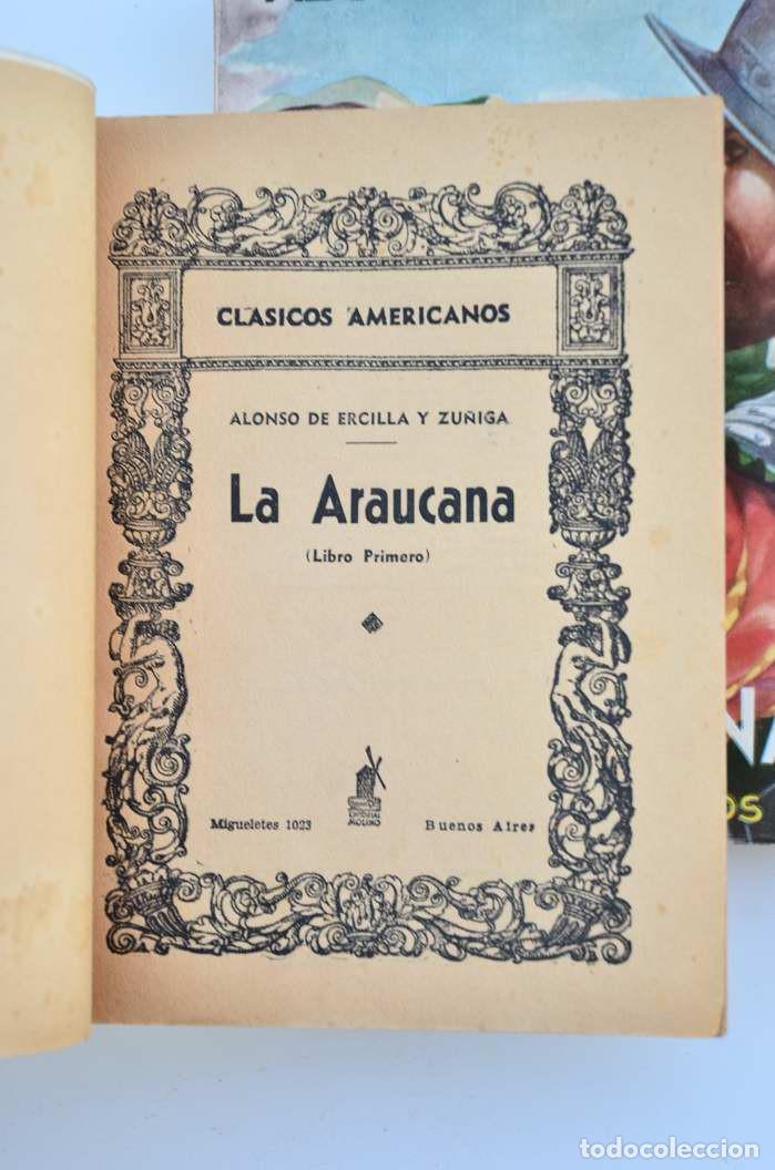 Libros: La Araucana - ERCILLA, Alonso de - Foto 3