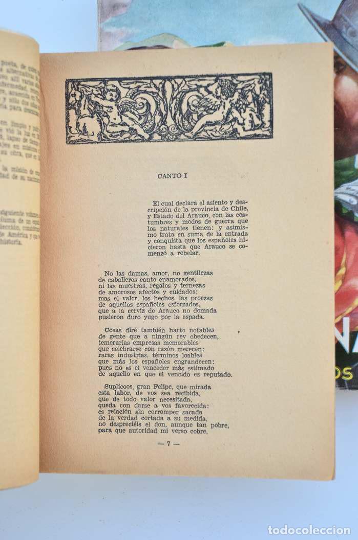 Libros: La Araucana - ERCILLA, Alonso de - Foto 5