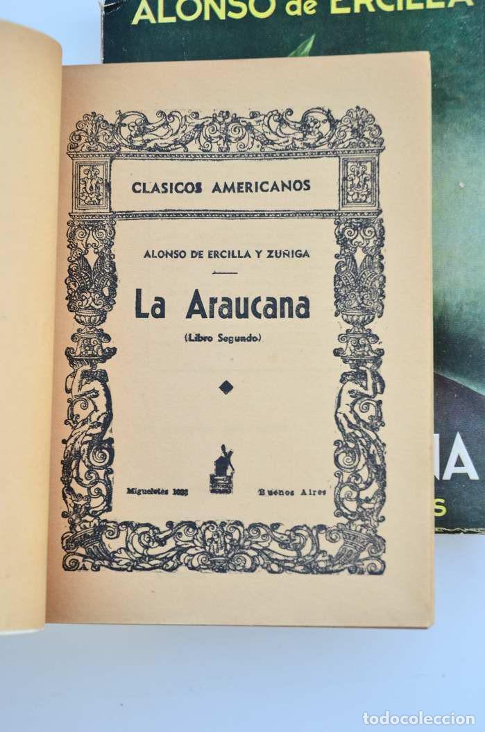 Libros: La Araucana - ERCILLA, Alonso de - Foto 7