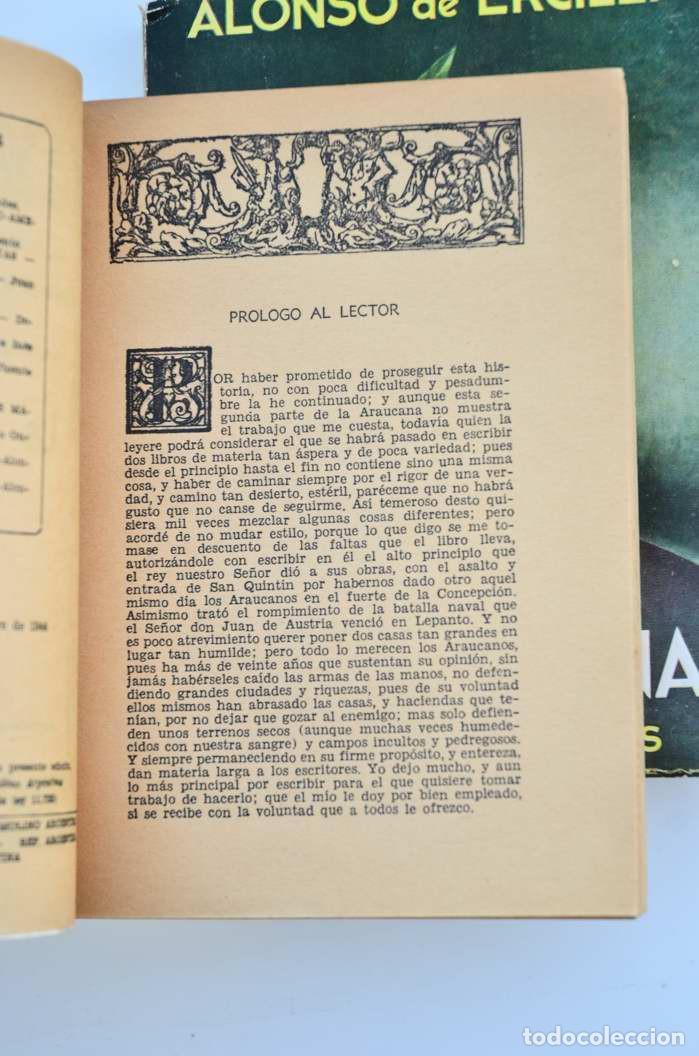Libros: La Araucana - ERCILLA, Alonso de - Foto 8
