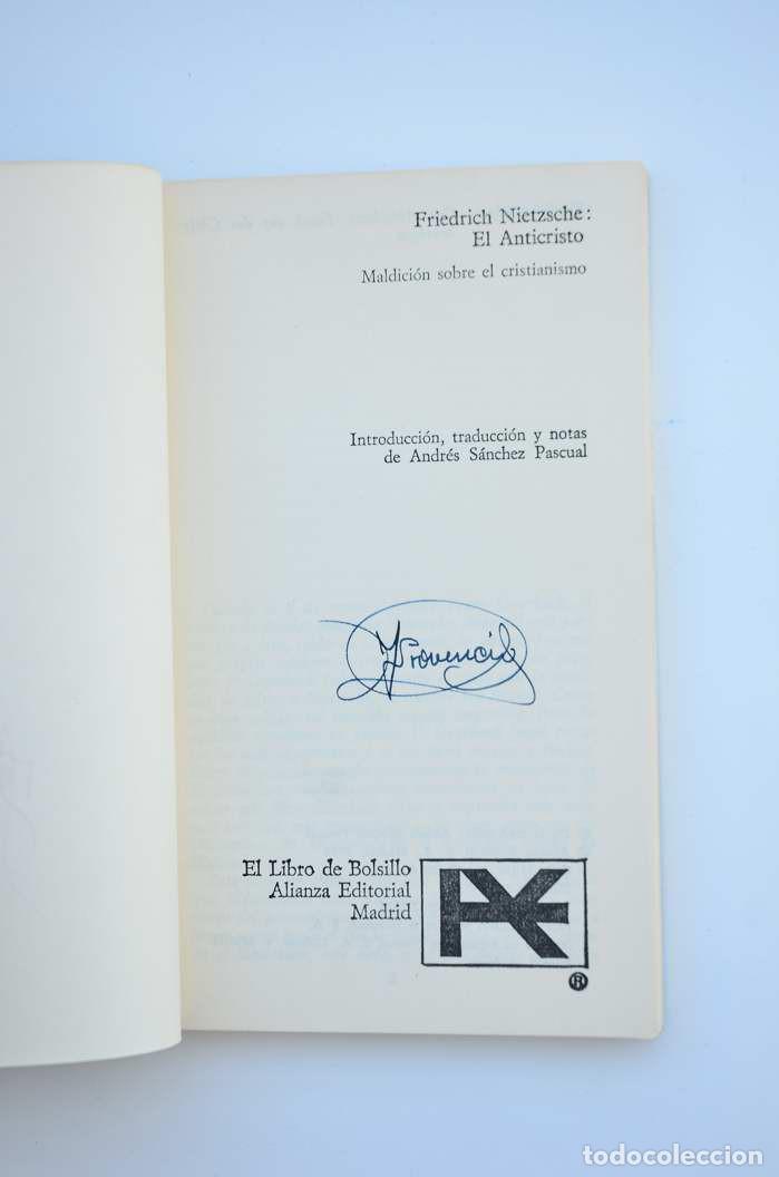 Libros: El Anticristo - NIETZSCHE, Friedrich - Foto 2
