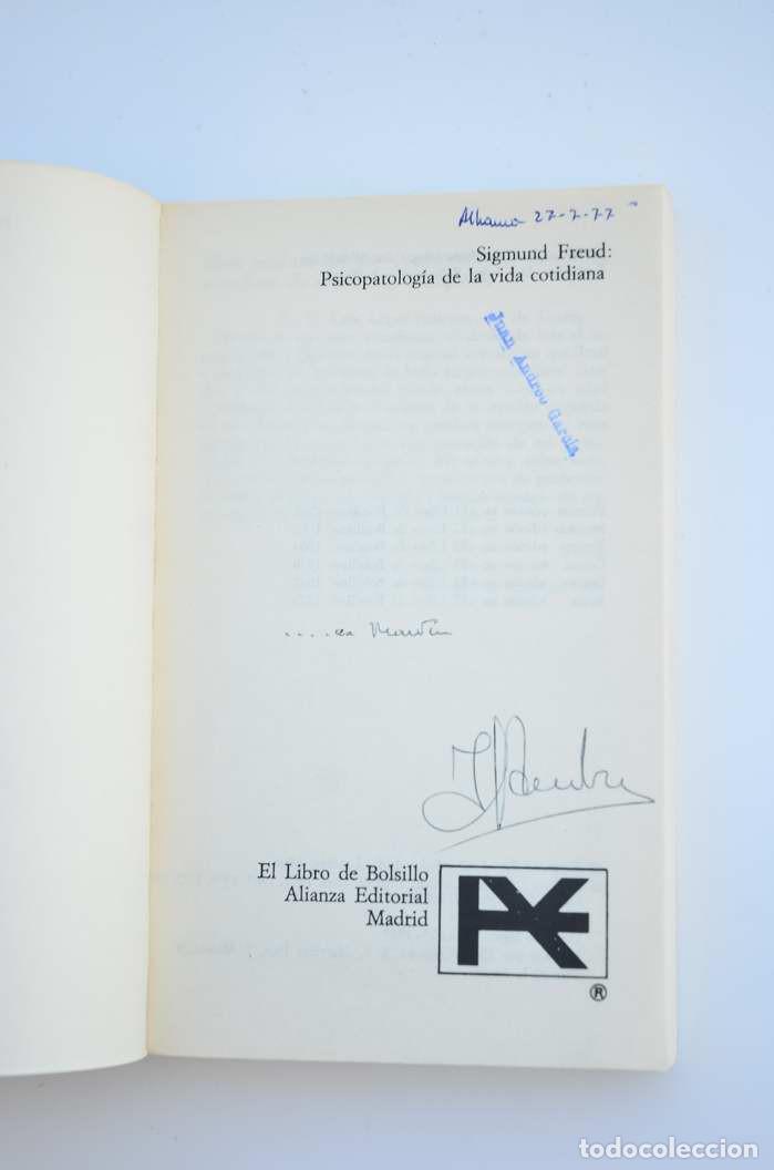 Libros: Psicopatolog&iacute;a de la vida cotidiana - FREUD, Sigmund? - Foto 2