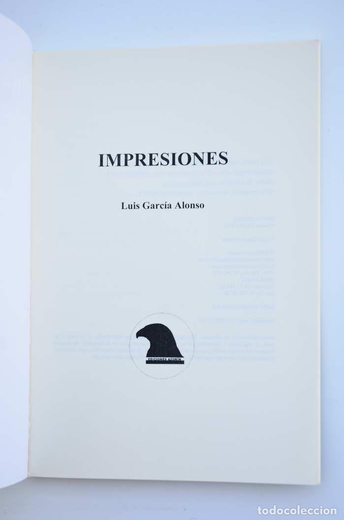 Libros: Impresiones - GARC&Iacute;A ALONSO, Luis - Foto 2