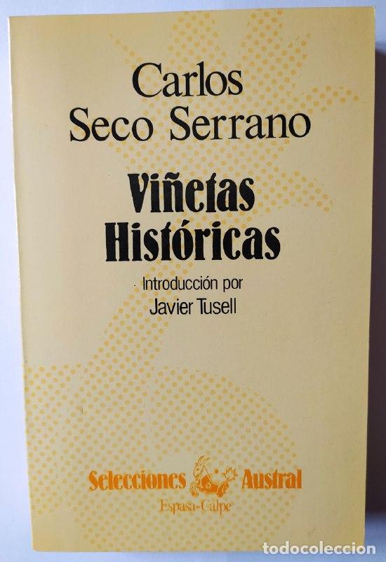Libros: Vi&ntilde;etas hist&oacute;ricas. - Seco Serrano, Carlos (1923-) - Foto 1