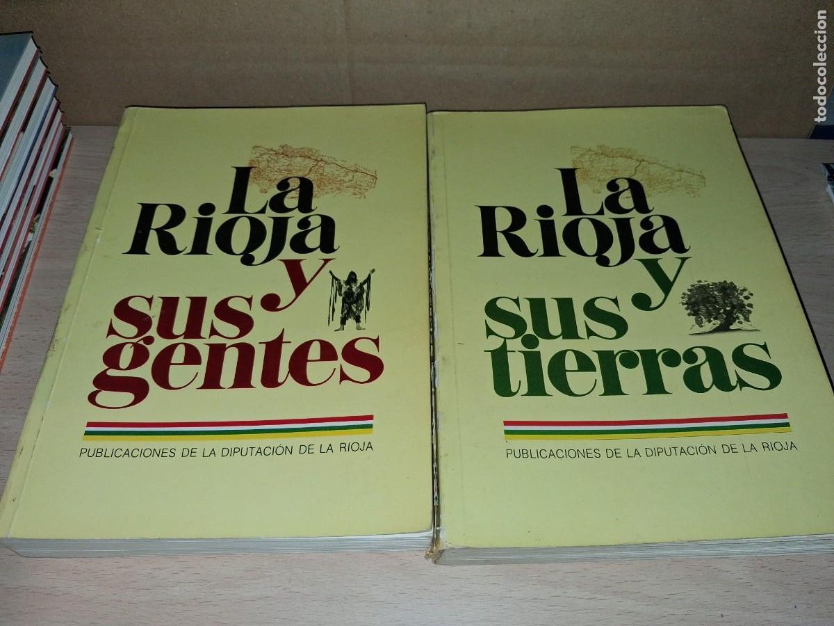 Libros: 2 Tomos. La Rioja. Sus gentes y sus tierras - Foto 1