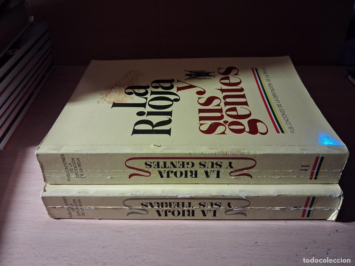 Libros: 2 Tomos. La Rioja. Sus gentes y sus tierras - Foto 2