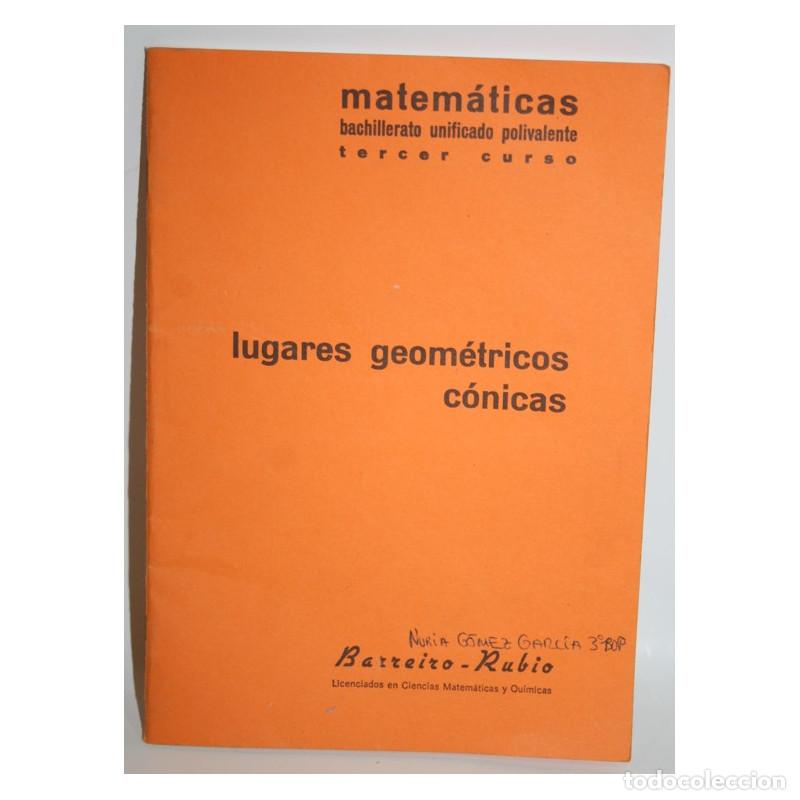 Libros: MATEM&Aacute;TICAS. TERCER CURSO - BARREIRO; RUBIO - Foto 1