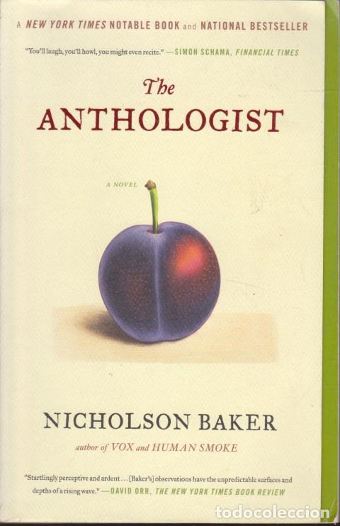 Libros: THE ANTHOLOGIST - NICHOLSON BAKER - Foto 1