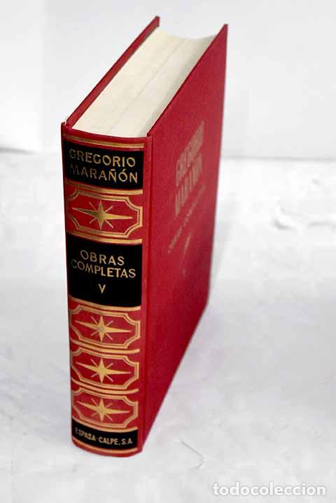 Libros: Obras completas, tomo V.- Mara&ntilde;&oacute;n, Gregorio - Foto 1