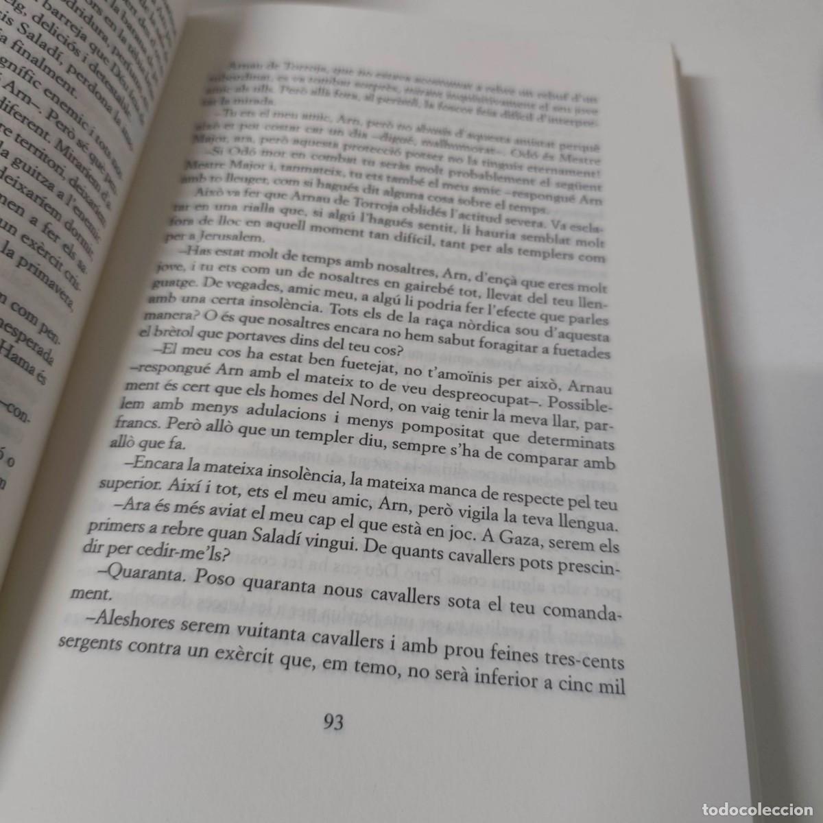 Libros: EL CAVALLER DEL TEMPLE - Foto 2