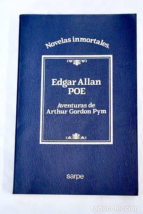 Libros: Aventuras de Arthur Gordon Pym.- Poe, Edgar Allan