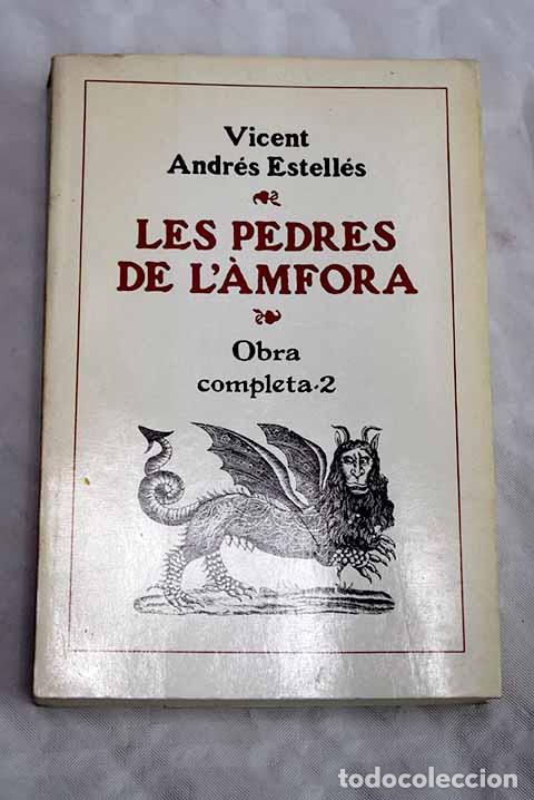 Libros: Les pedres de l amfora.- Andr&eacute;s Estell&eacute;s, Vicent - Foto 1