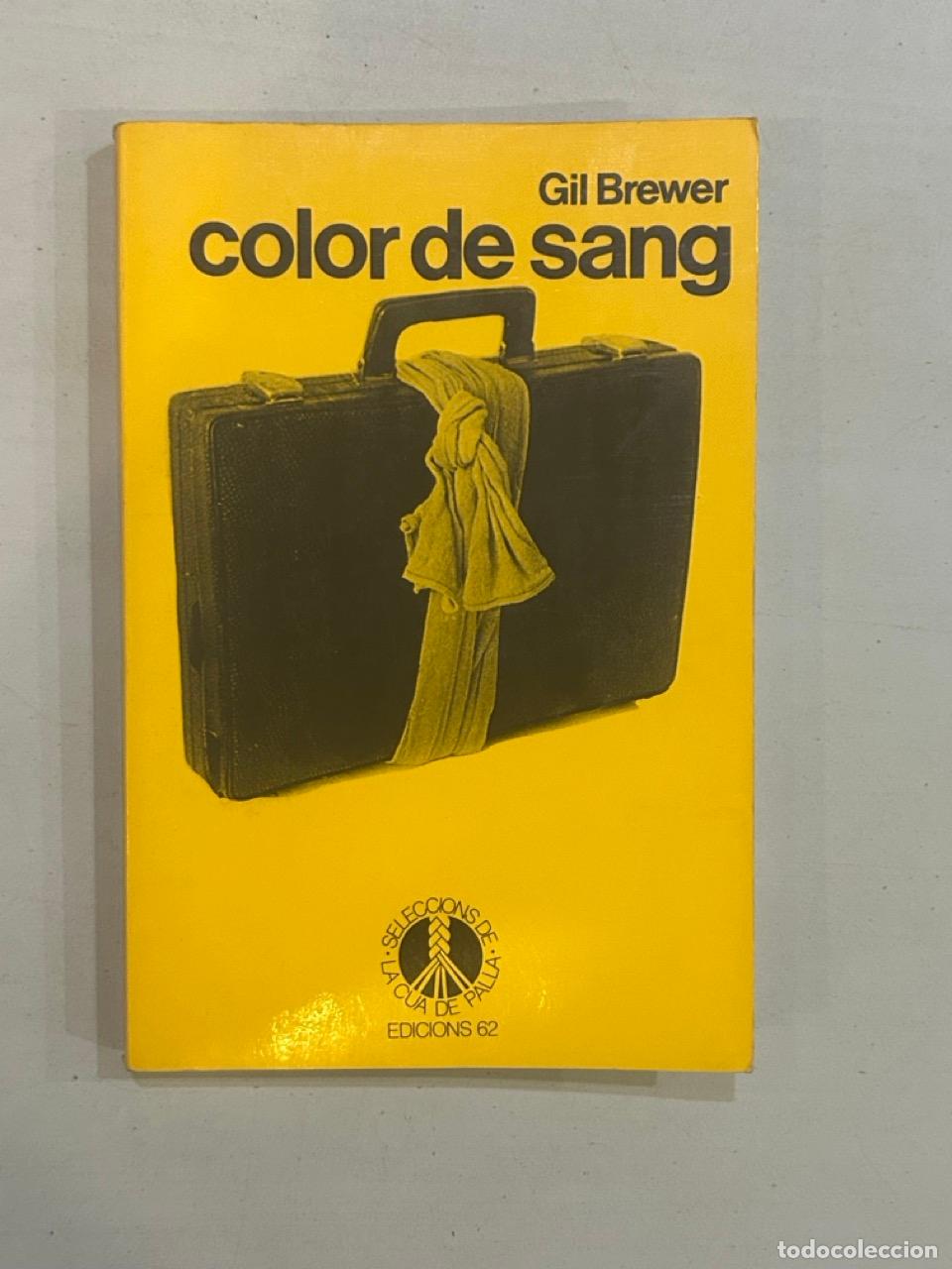 Libros: Gil Brewer - Color de sang - Foto 1