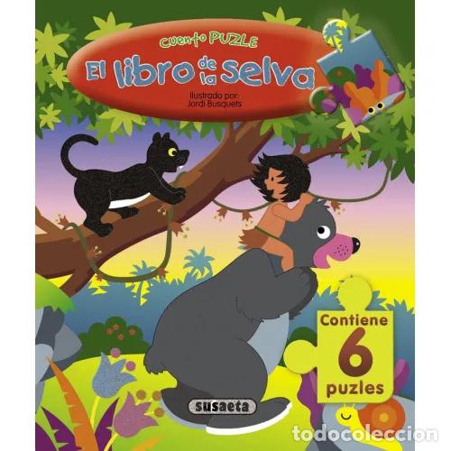 Libros: EL LIBRO DE LA SELVA. CON 6 PUZLES - AAVV - Foto 1
