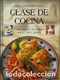 Libros: LIBRO COMPLETO DE RECETAS CLASE DE COCINA CON EXPLICACIONES PASO A PASO. - Foto 1