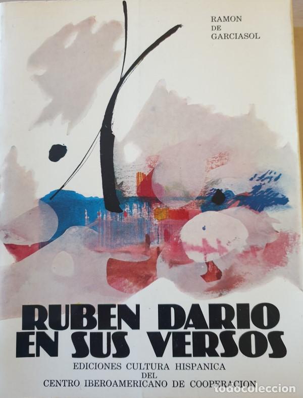 Libros: RUBEN DAR&Iacute;O EN SUS VERSOS. - GARCIASOL, Ram&oacute;n de. - Foto 1
