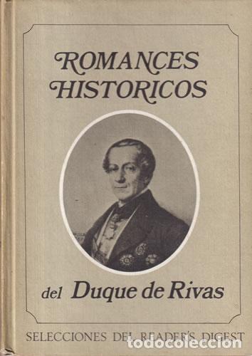 Libros: Romances hist&oacute;ricos del Duque de Rivas - Selecciones del Readers Digest - Foto 1