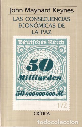 Libros: Las concecuencias econ&oacute;micas de la paz - John Maynard Keynes - Foto 1