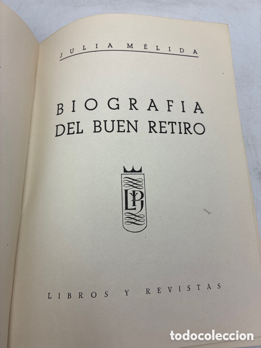 Libros: Libro Biograf&iacute;a del Buen Retiro. - Foto 7