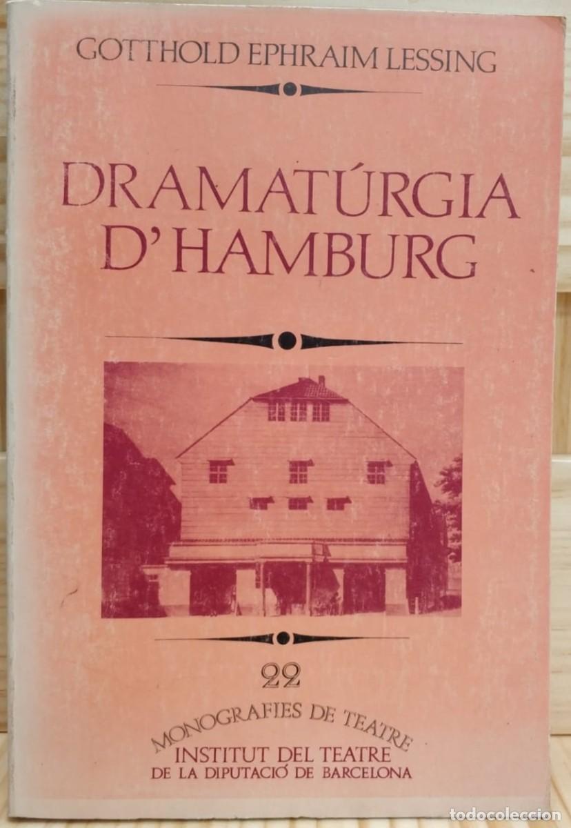 Libros: DRAMAT&Uacute;RGIA DHAMBURG - LESSING, GOTTHOLD EPHRAIM - Foto 1