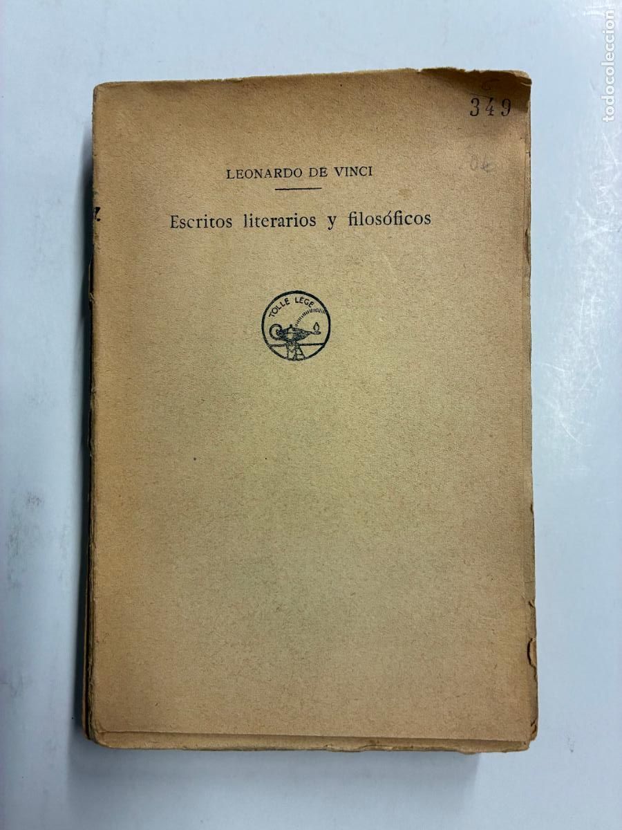 Libros: ESCRITOS LITERARIOS Y FILOS&Oacute;FICOS. - LEONARDO DA VINCI. - Foto 1