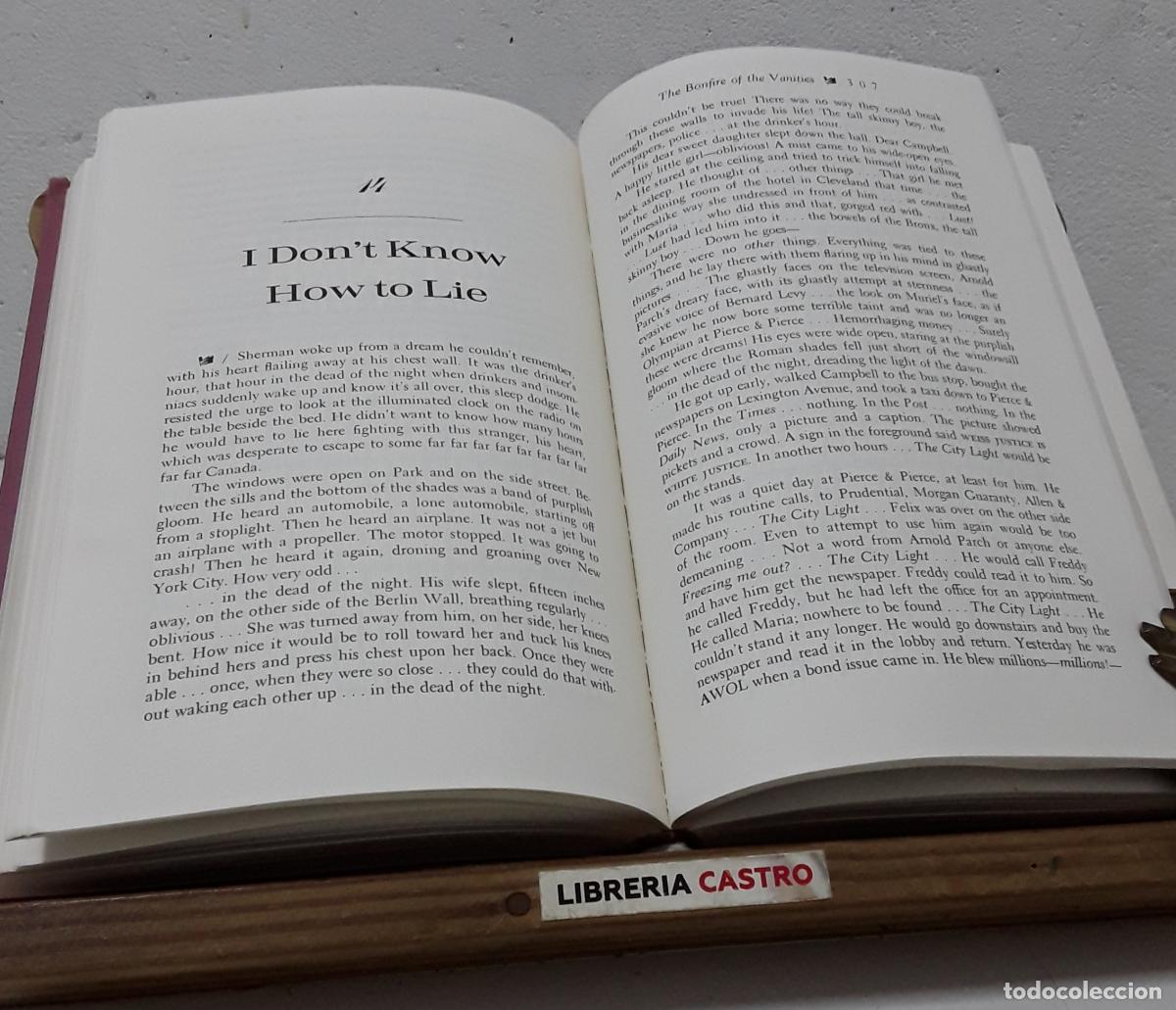 Libros: The bonfire of the vanities - Tom Wolfe. - Foto 3