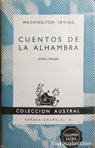 Libros: IRVING. (Washington) - CUENTOS DE LA ALHAMBRA. [4.&ordf; EDI&Ccedil;&Atilde;O] - Foto 1