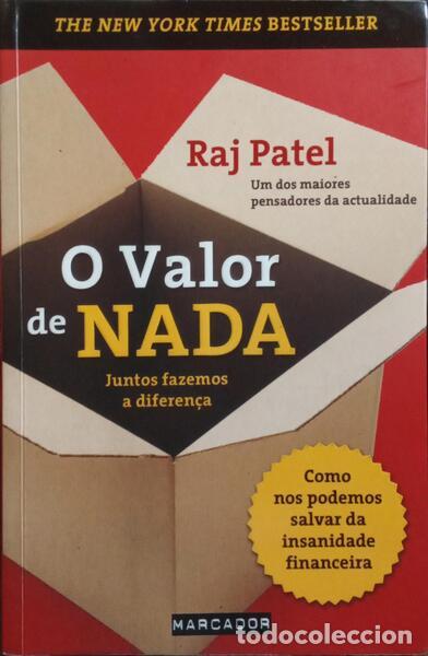 books: PATEL. (Raj) - O VALOR DE NADA.
