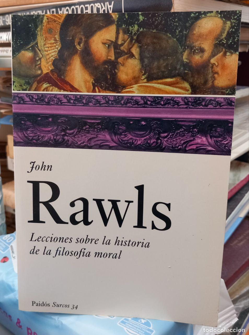 Libros: Lecciones sobre la historia de la filosof&iacute;a moral. - RAWLS, John: - Foto 1