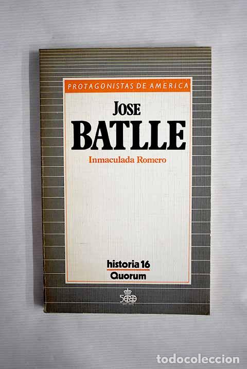Libros: Jos&eacute; Batlle: Romero, Inmaculada.- Romero, Inmaculada - Foto 1