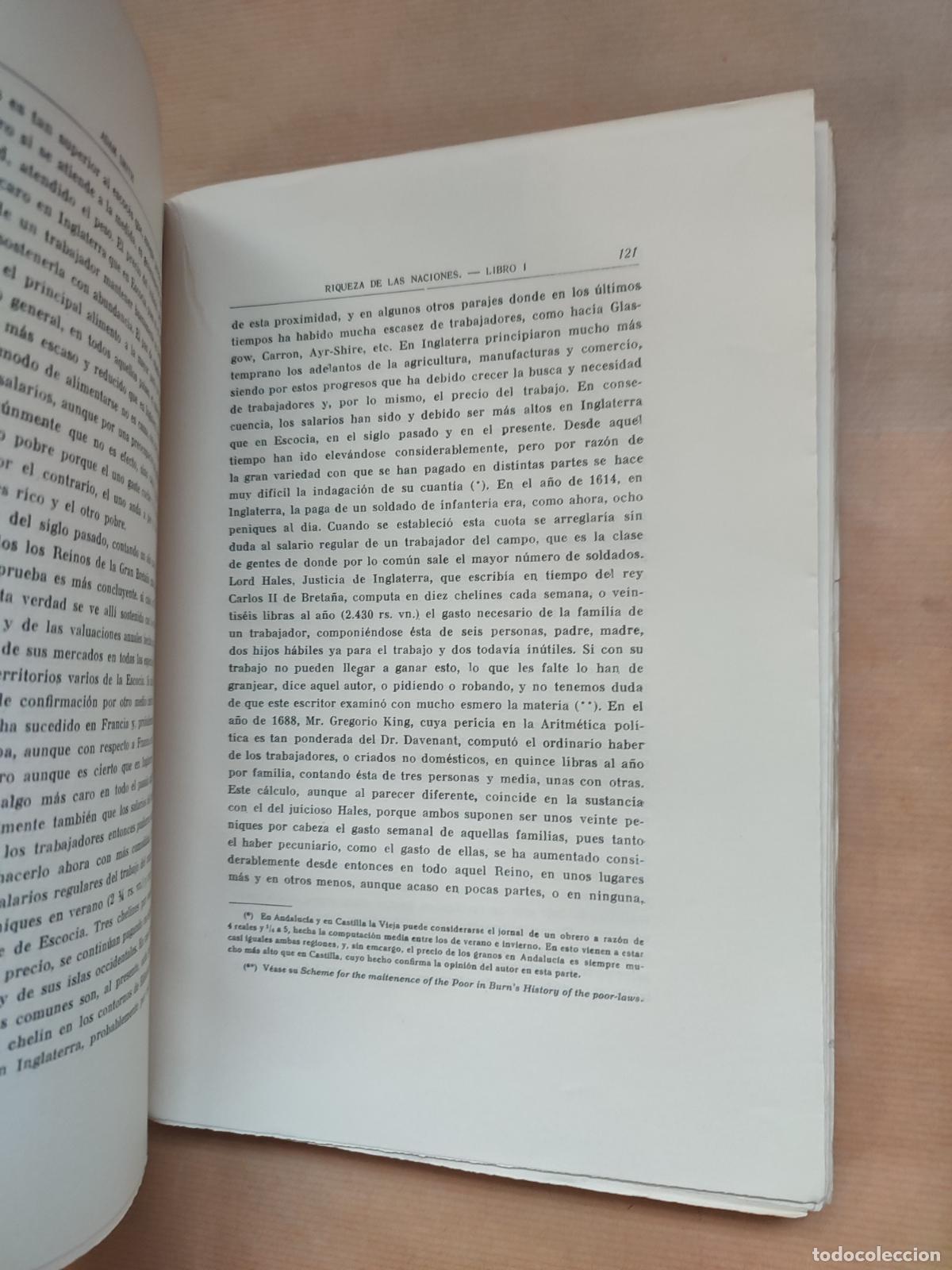 Libros: Riqueza de las naciones. 3 tomos - &rdquo;SMITH, Adam&rdquo; - Foto 3
