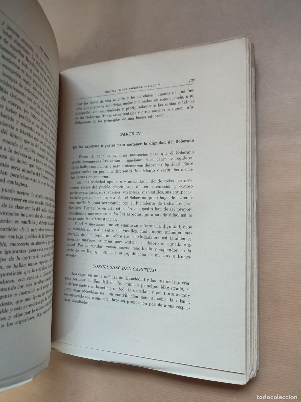 Libros: Riqueza de las naciones. 3 tomos - &rdquo;SMITH, Adam&rdquo; - Foto 4