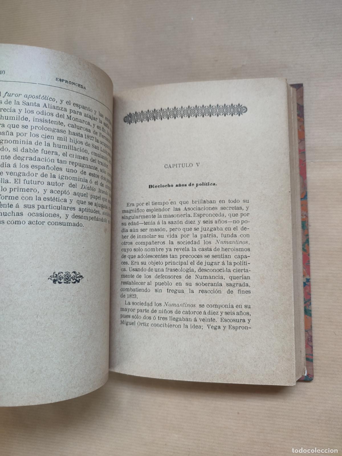 Libros: ESPRONCEDA - &rdquo;Cort&oacute;n , Antonio&rdquo; - Foto 5