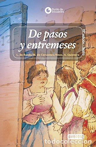 Libros: DE PASOS Y ENTREMESES - De Rueda/Cervantes/Alv.Quintero - Foto 1