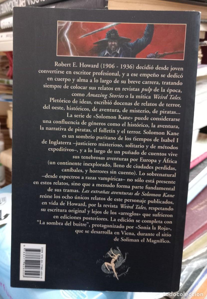 Libros: Las extra&ntilde;as aventuras de Solomon Kane. - HOWARD, Robert E.: - Foto 2