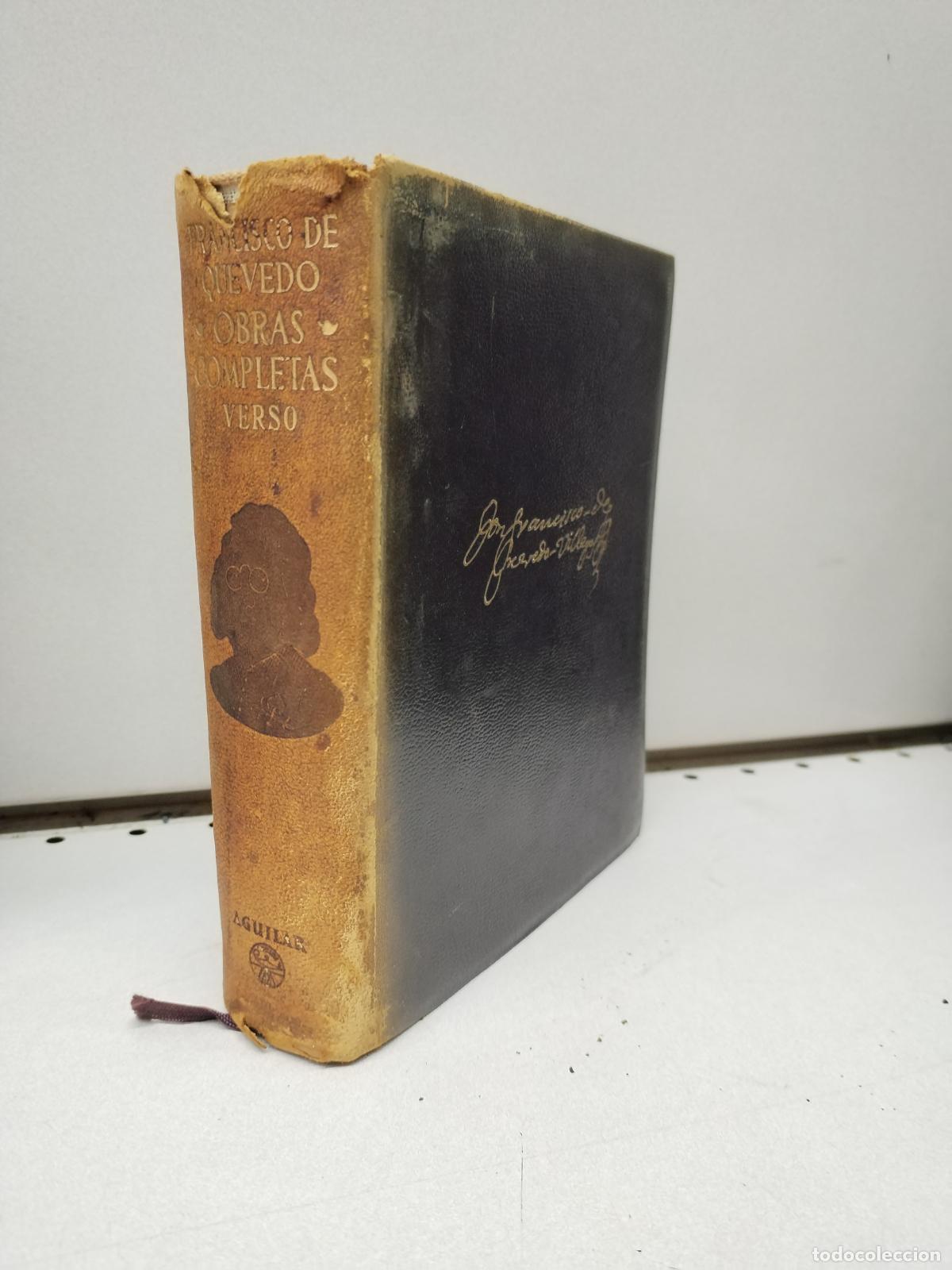 Libros: OBRAS COMPLETAS VERSO - FRANCISCO DE QUEVEDO - Foto 1